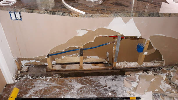 Water damage restoration process in Idylwood, VA